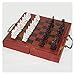 Scacchi Classici Cinesi Guerrieri di Terracotta Scacchiera in Legno Puzzle Personaggi dei Cartoni Animati Gioco da Tavolo Scacchi Adolescente Adulto (Colore : Bla
