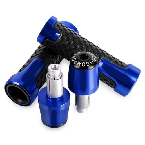 Poignées antidérapantes en aluminium et bouchons pour custom CMX 300