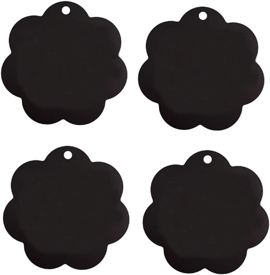 HBJWOV 4 Pc Electric Induction Hob Protector Mat 25cm Anti-Slip Mat Silicone Cooktop Scratch Protector Cover Heat Insulated Mat