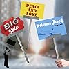 Handheld Sign Holder Stainless Steel Billboard Airport Pick-Up Sign ...