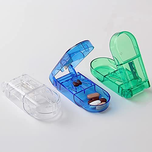 CASSARINA™ 1 Pc Pill Cutter Crushers & Splitters Portable Plastic Pill