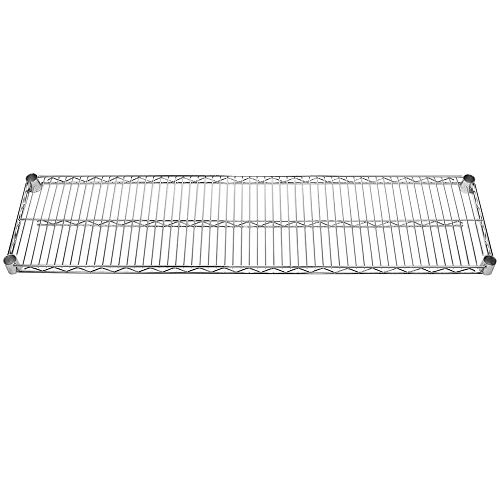 Shelving Solution 3-Tier Chrome Wire Shelving, 12