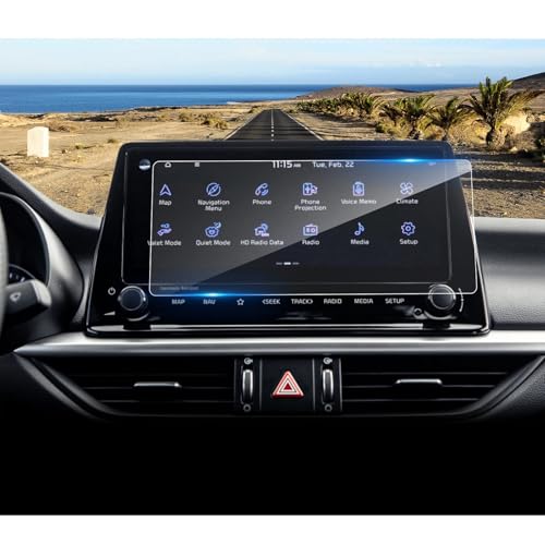 Coleya 2022 2023 2024 Forte Screen Protector for Kia Forte (GT-line/GT/GT Manual) 10.25-inch Touch Screen, 9H Tempered Glass 2024 Forte Accessories HD Transparent 10.25"