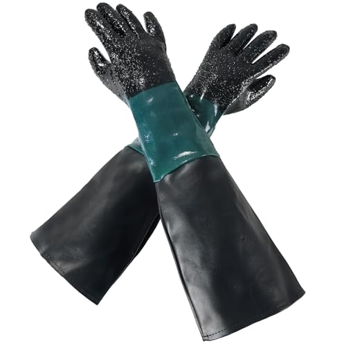 DASBET Rubber Sandblasting Gloves 23.6