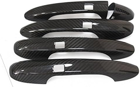 New Carbon Fiber Handle Covers for Mercedes Benz S-Class Sedan W222 2014-2017 S300 S350 S400 S600 S500 (S Sedan (Car Door with Touch Auto Lock))