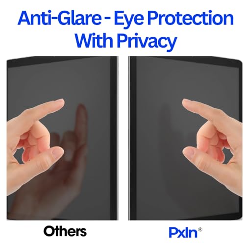 Image of Pxin Surface Pro 12-12 inch Touch Privacy Screen with OptiCare Vision Layer | Anti-Glare | Anti UV & Blue Light | Confidential View | Touch Privacy Filter