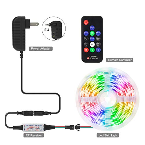Controlador inalámbrico RGB para tiras LED WS2811 WS2812B miniatura 2