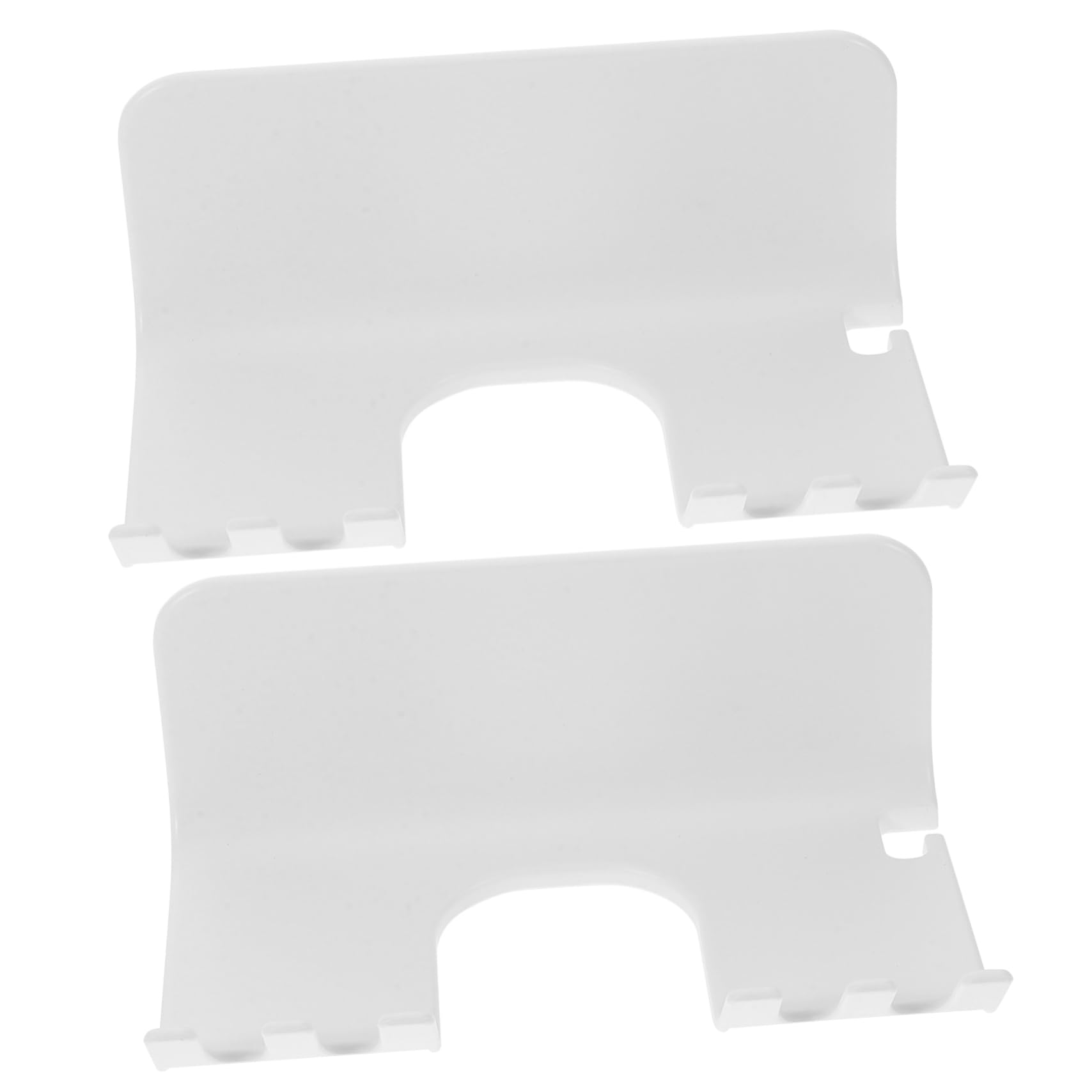 Garneck Multi-Functional Racket Display Mounts Acrylic Badminton Racket Holder Wall-Mounted Organizer for Tennis Pong