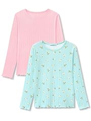 Blue Floral & Pink(long Sleeve)