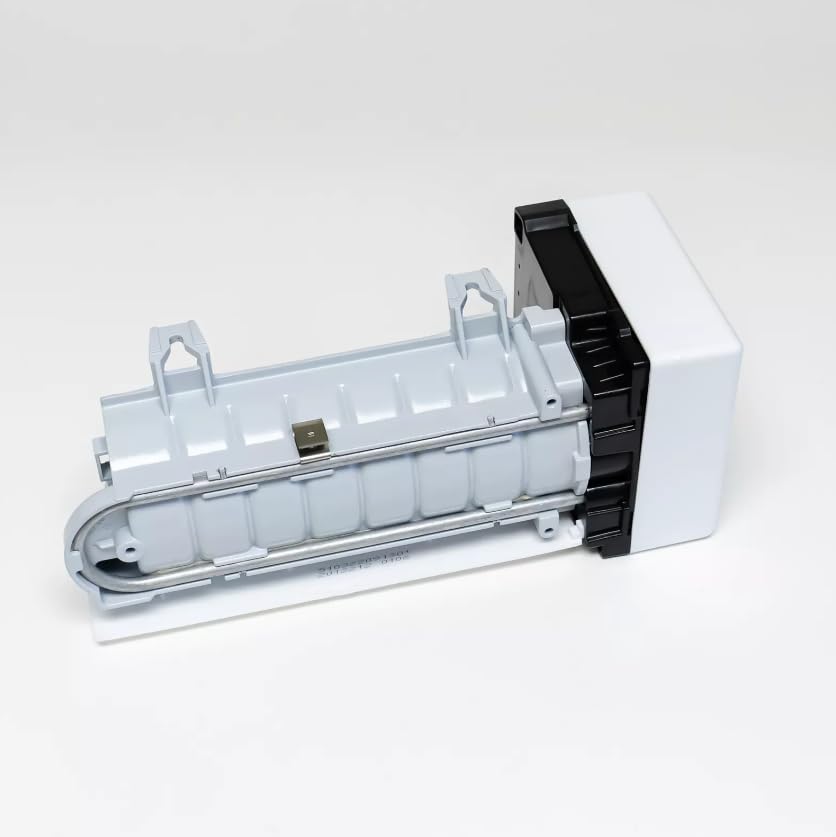 Ice Maker Unit Side View with Metal Bar