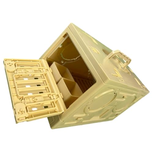 Cage de transport multifonction pliable avec aérations pour petits oiseaux - 2