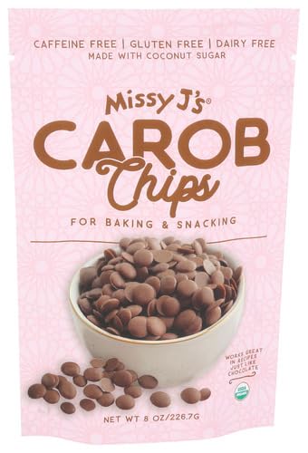 Missy Js Carob Chips 8 oz (Pack of 6)