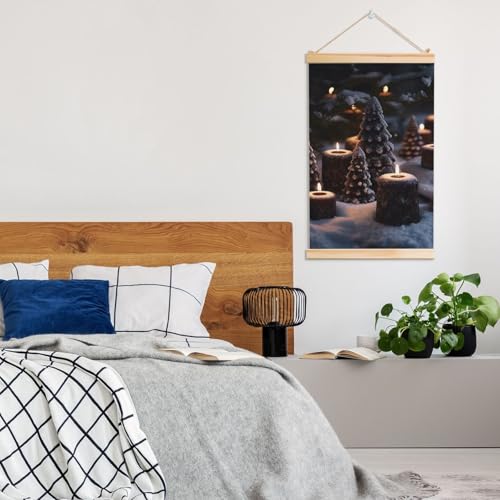 Poster mural moderne avec cadre en bois 91,4x61 cm - 7