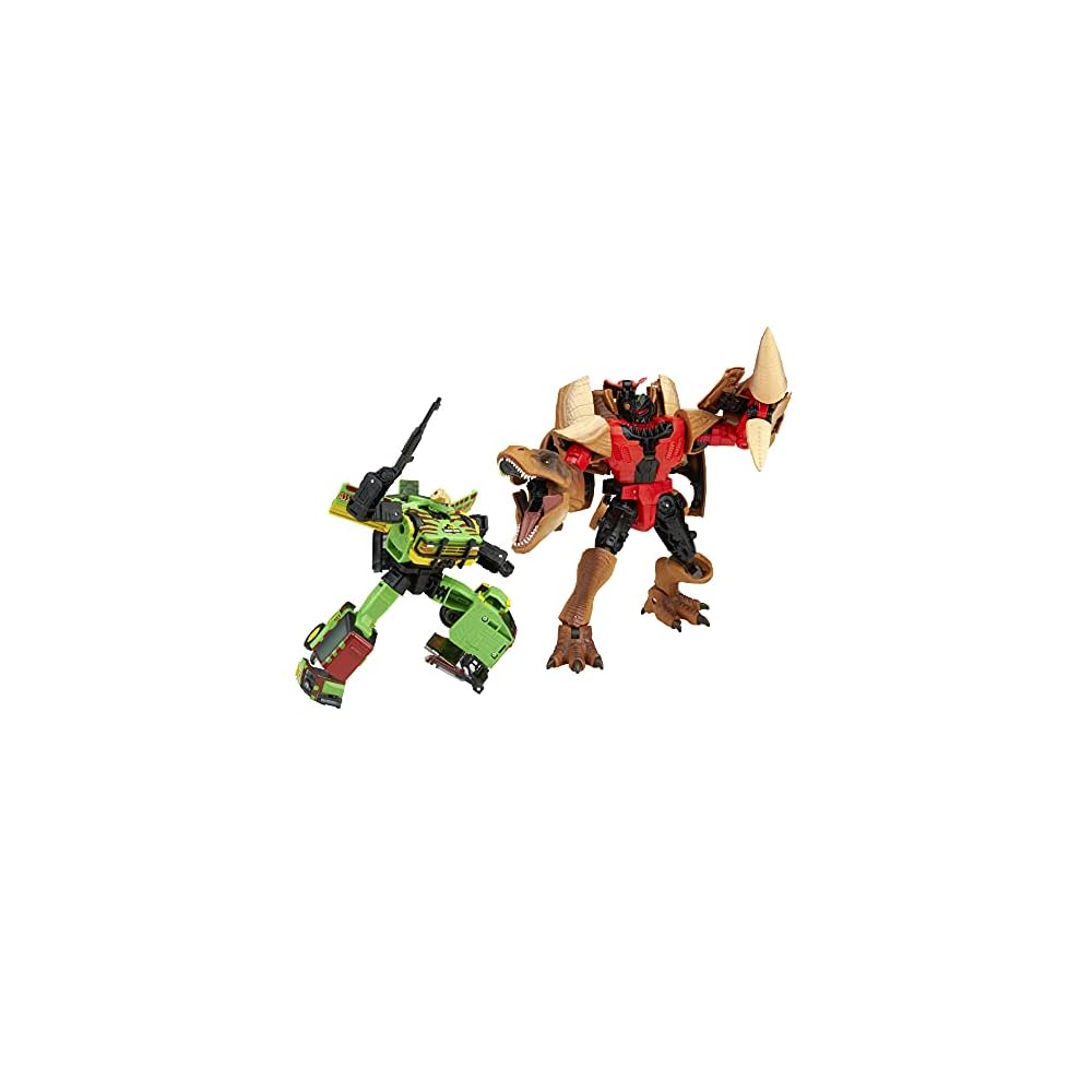 Transformers Jurassic Park Mash-Up: Tyrannocon Rex & Autobot JP93 – Set Di 2 Action Figure Convertibili Dagli 8 Anni - 3