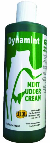 JDJ SOLUTIONS, DYN500-GR Dynamint Mint Udder Cream Green, 500ml