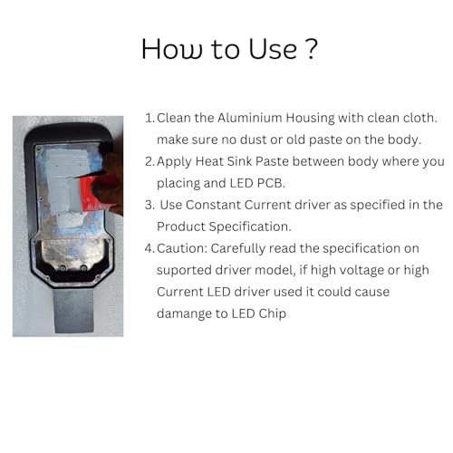 Image of 100W LED Flood Light PCB | Size 9 x 20 cm | for Repairing Street, Flood Light (Pack