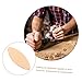 Gatuida 100pcs Wood Biscuits Wood Chips for Joining Boards Quick Slotting Tool for Carpenters Projects Versatile Connection