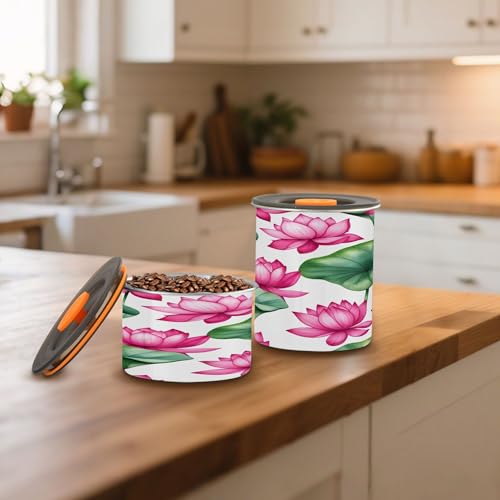 Envase para café hermético de acero inoxidable 17 oz miniatura 7