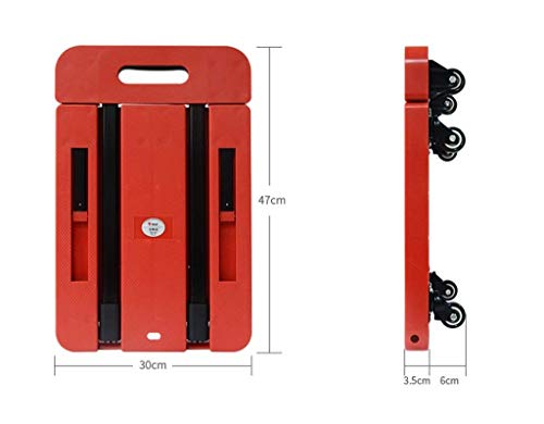 Carretilla plegable portátil para jardín y hogar miniatura 6