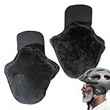 ヘルメットイヤパッド - ヘルメッ-トイヤマフ|取り外し可能な 耳カバーバイクの乗馬耳のカバー、 アクセサリー、寒さ、耳の保護で暖かく保ち、風の騒音を減らす