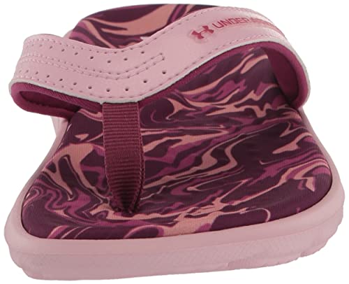 Image of Under Armour Girls' Ignite Marbella Graphic Flip Flop
