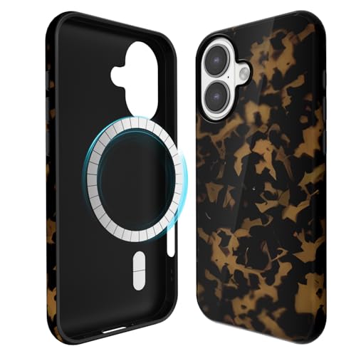 Coque iPhone 16 motif écaille de tortue chic pour sublimer vos tenues du quotidien