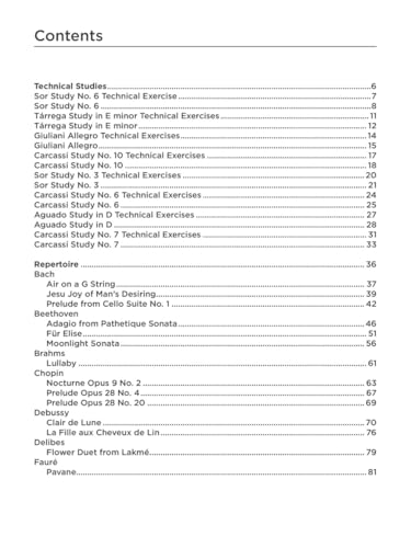 The Classical Guitar Compendium - Classical Masterpieces Arranged for Solo Guitar | Tablature Edition with Online Audio | Features Works by Bach, Beethoven, Mozart | Hal Leonard Guitar Songbook - Image 3