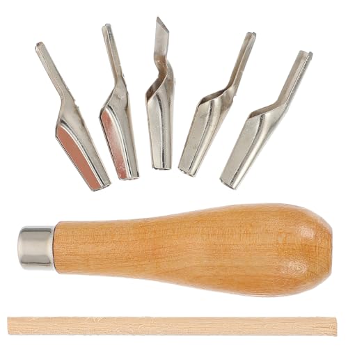 COHEALI Spatules à Peinture Et Grattoirs à Peinture Ergonomiques Lot De 1 Set De Outil Acier Inoxydable Accessoire DIY pour Artistes sur Toile Fournitures De Bricolage Artistique