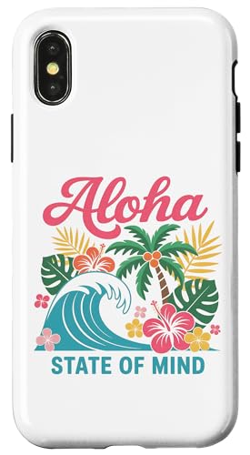 Aloha State of Mind g EF[u V̖ nC r[` fB[X X}zP[X iPhone X/XS p