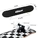 Nattork 31 Inch Complete Skateboard, Standard Skateboards Gift for Beginners, Wood 9 Layer Canadian Maple Trick Skate Boards for Boys Girls Youth Teens Checkerboard