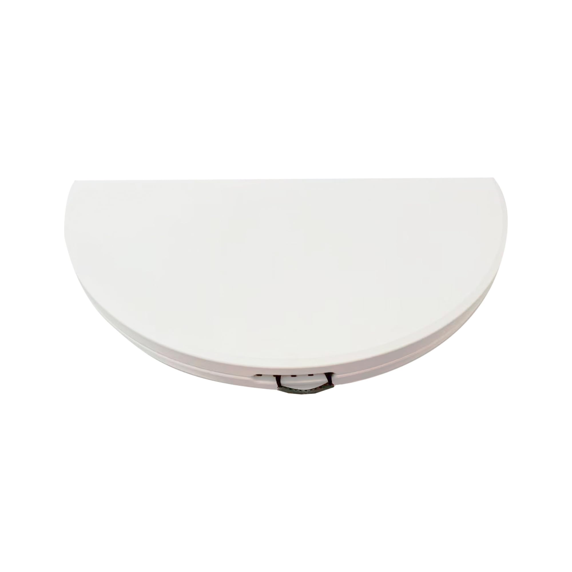 Pack 2 Mesas Redondas Plegable 150 cm Blanca - Banquete Catering - Capacidad 6-8 Personas - Tablero HDPE Reforzado - Estructura Acero 25 mm - Bodas Restaurantes Eventos - Interior Exterior