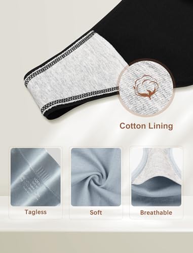 voenxe Seamless Womens Thong Underwear,High Waisted Tanga Woman No Show Panties,Breathable Workout Comfortable Undies,5 Pack4