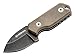Boker Couteau Lil' Ami Micro Noir Acier Inoxydable 1.38 Pointe de Chute G-10 Tactic Unisex Vertical