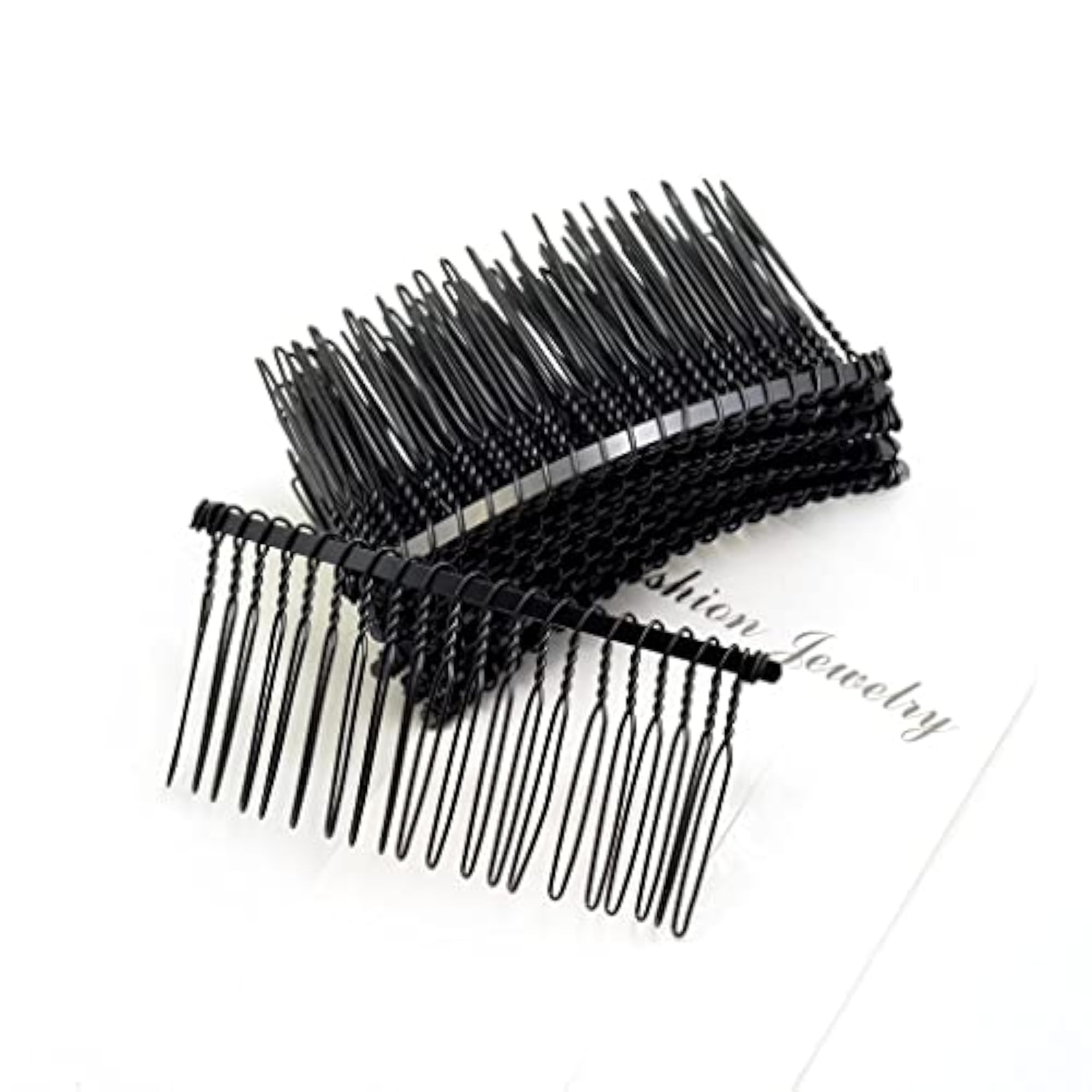 10 Pcs Metal Hair Comb Slide Side Combs for DIY