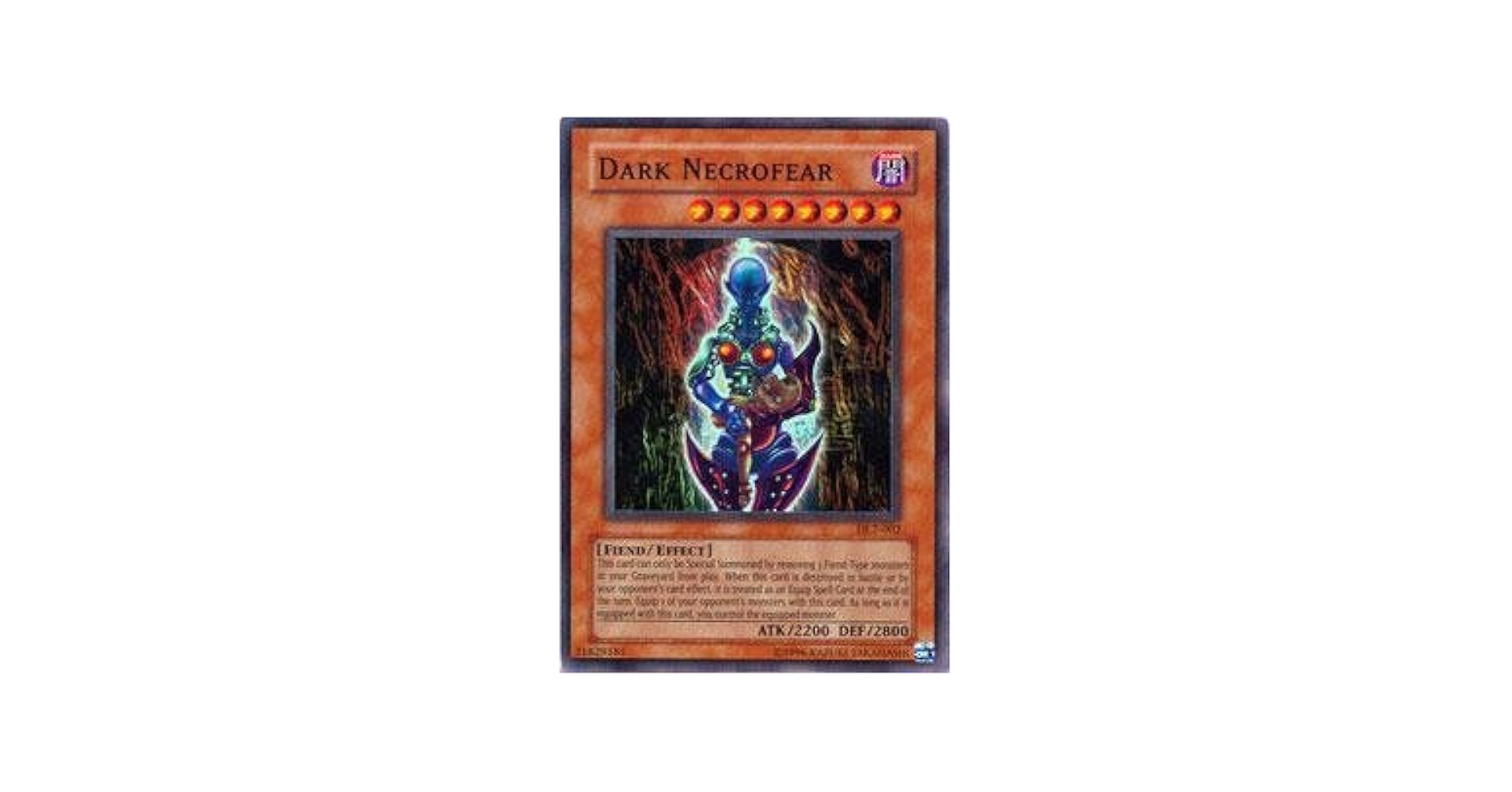 Amazon.com: Yu-Gi-Oh! - Dark Necrofear (DL2-002) - Duelist