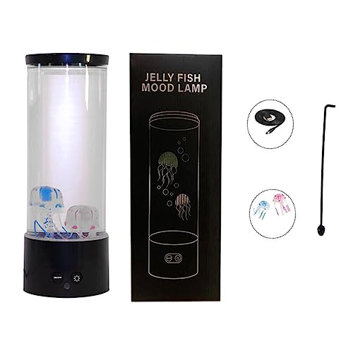 Lampe LED USB méduse lumineuse pour enfant changement de couleur veilleuse