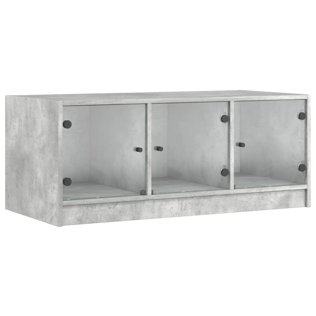 Table de salon rectangulaire pour vos soirées cinéma avec grand rangement multimédia