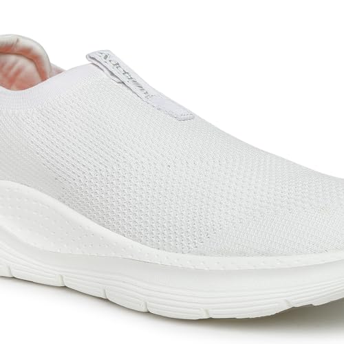 Image of Action | Athleo | WALKER-113 | Men's | Slip-On | Walking | Shoe | Breathable | Flexible | Lightweight | Comfortable | Sports | Shoes