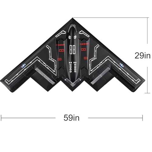 HENGDA KITE Airplane Kite,for Kids and Adults,Easy to Fly,Excellent Fabric and Structure Design,The Pictures are Beautiful in high Definition,Suitable for Beginners Black