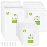 TomCare Vacuum Sealer Bags for Food: 50 PCS with 6 Clips - 1...