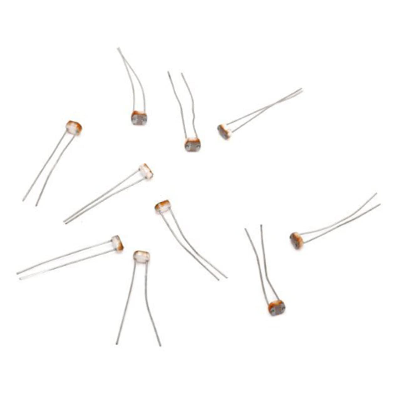 10 Pezzi Fotoresistore Gl5528 Ldr Resistenza Dipendente Dalla Luce 5528 540nm 10-20ohm 20ms