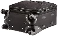 Rockland Pasadena Expandable Spinner Carry-on 19", Black — image 5