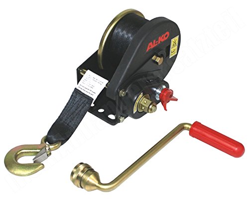 Foto von meinAnhängerersatzteil AL-KO/ALKO Seilwinde Handwinde Basic 450 A 450kg gebremst mit Abrollautomatik
