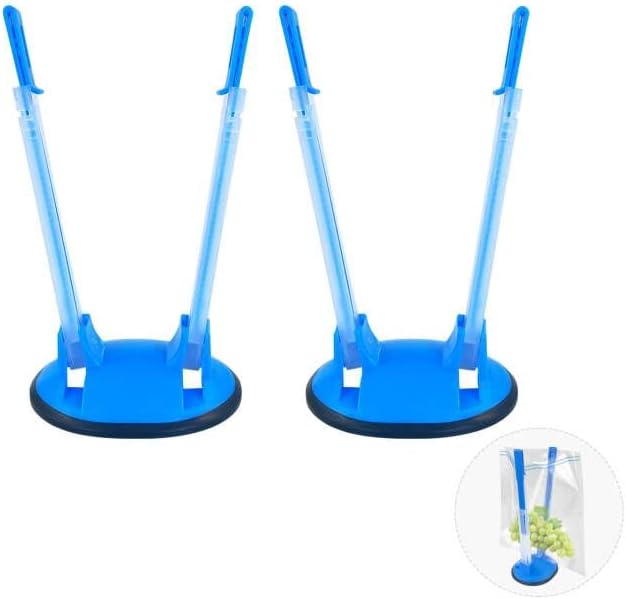 WishLotus Baggy Rack Holders, 2 PCS Stretchable Bag Holders