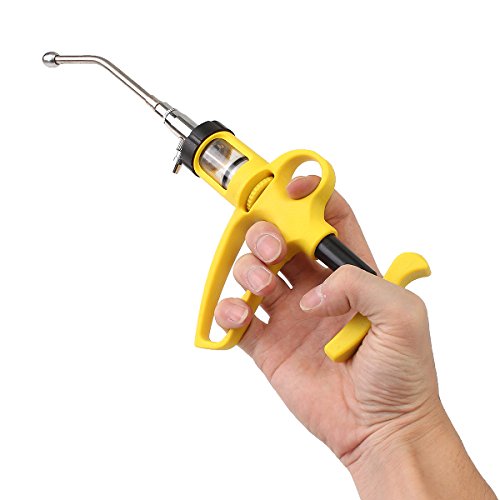 DIY 10ml Continuous Injection Self Refill Vaccinator Poultry Syringe