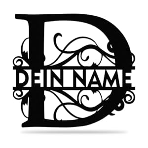 Cusmiz Metalsign Türschild Design 1