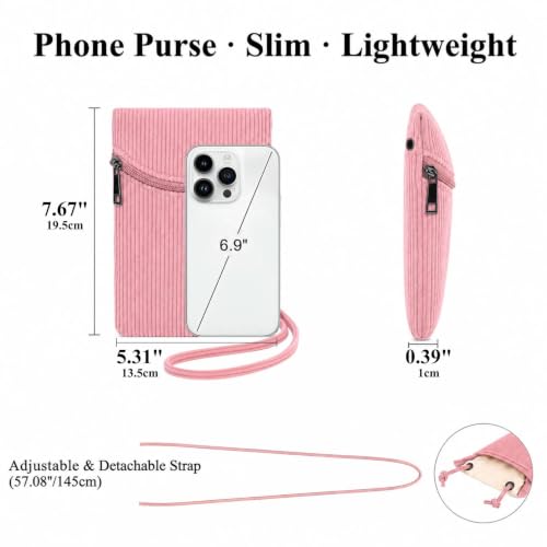 Image of Small Crossbody Women Cell Phone Purse Wallet Bag With Shoulder Strap