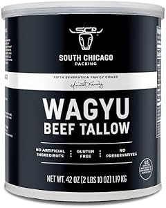 South Chicago Packing 100% Pure Wagyu Beef Tallow, 42 Ounces