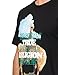 True Religion Men's Waterbase Embro Cowboy Tee, Jet Black, XL