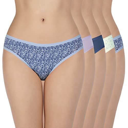 Image of every de by amante Assorted Low Rise Bikini (Pack of 5)